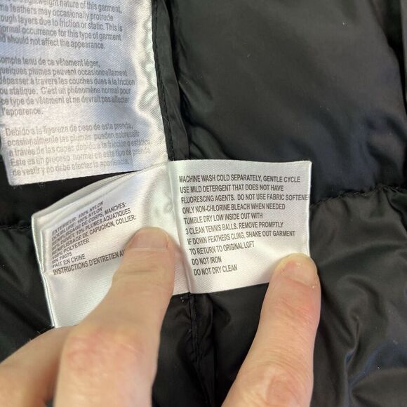 Michael Kors Packable Down Fill Long Coat Puffer Jacket Womens XS Quilted Travel - Picture 15 of 15